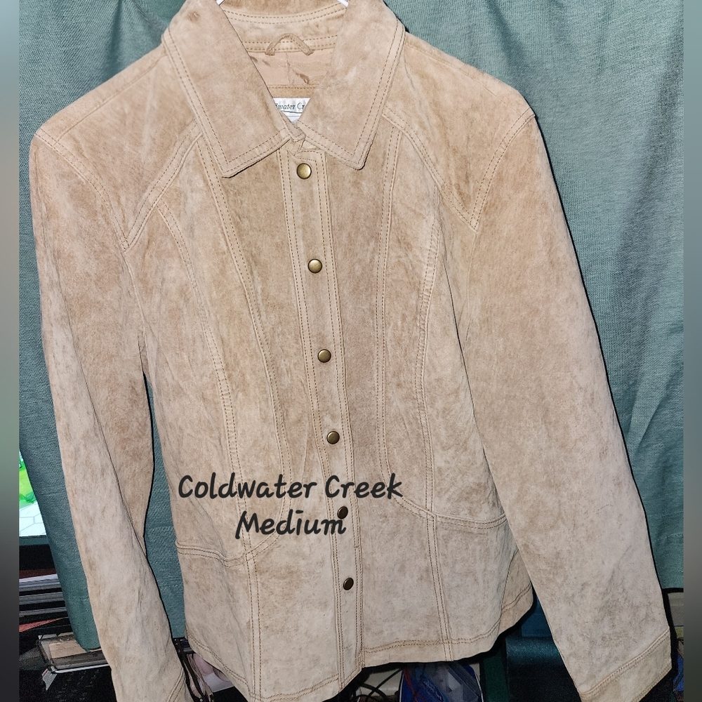 Coldwater Creek Women's Beige Blazer